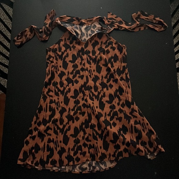 Animal Print Dress, Size Small - Picture 2 of 5